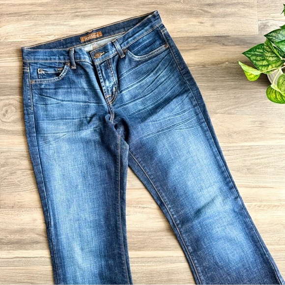 David Kahn Nikki Bootcut Mid-Rise Rio Dark Wash Jeans – Regular Fit - Size 29 - Picture 4 of 13